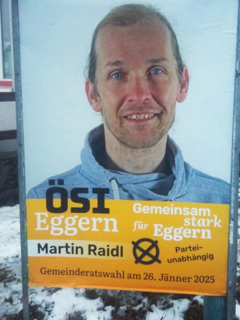 ÖSI-Wahlwerbung Eggern