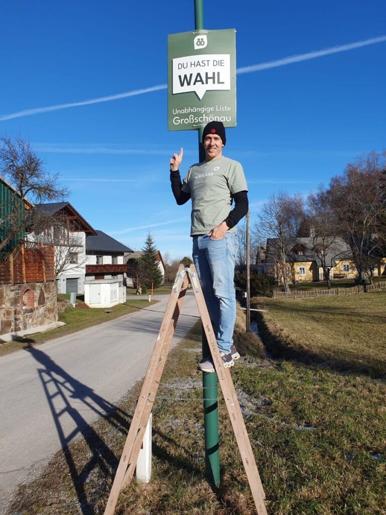 ÖSI-Wahlwerbung Großschönau