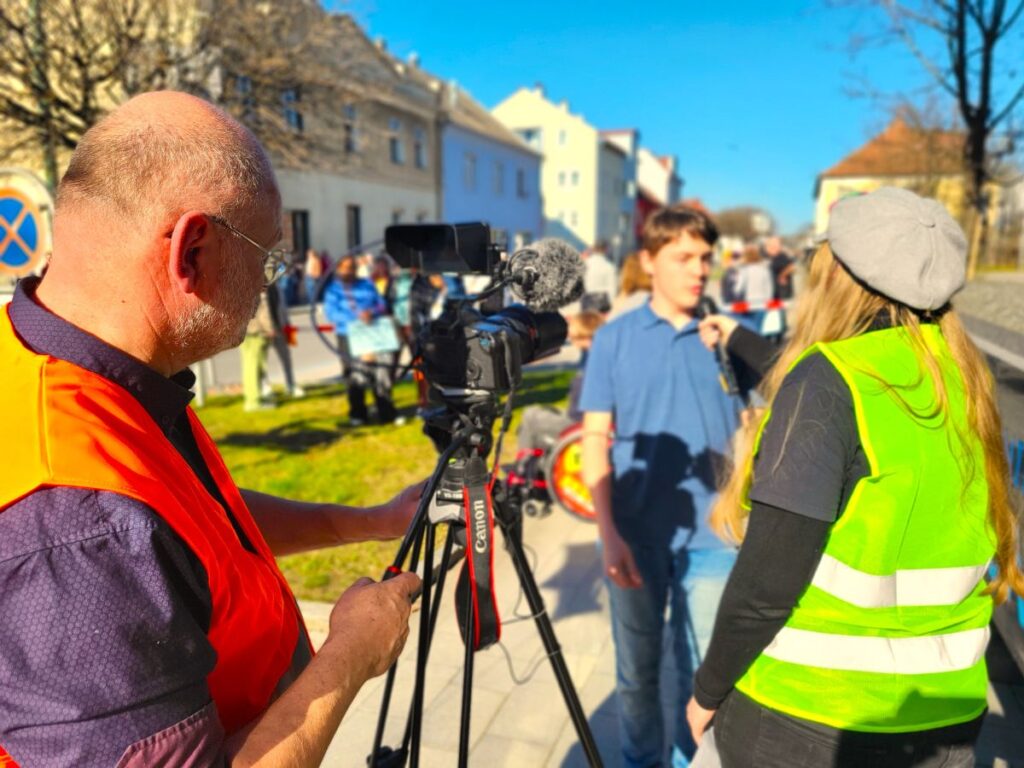Demo gegen die Schließung des LK Gmünd
