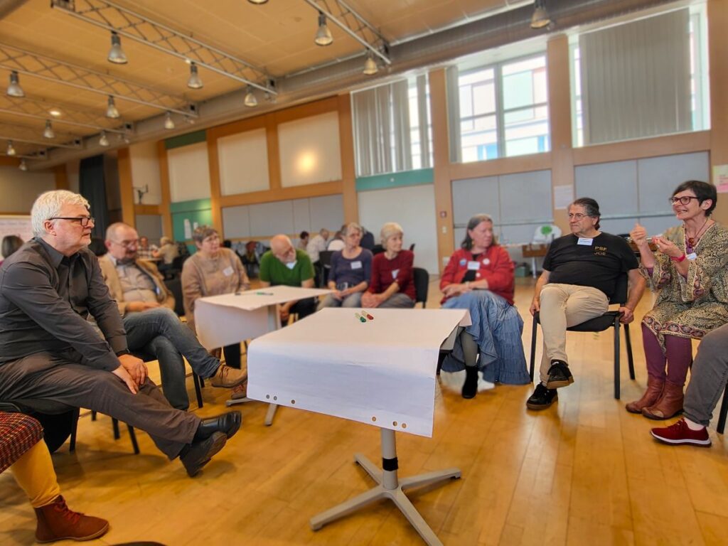 Gesprächsrunde Vernetzungstreffen