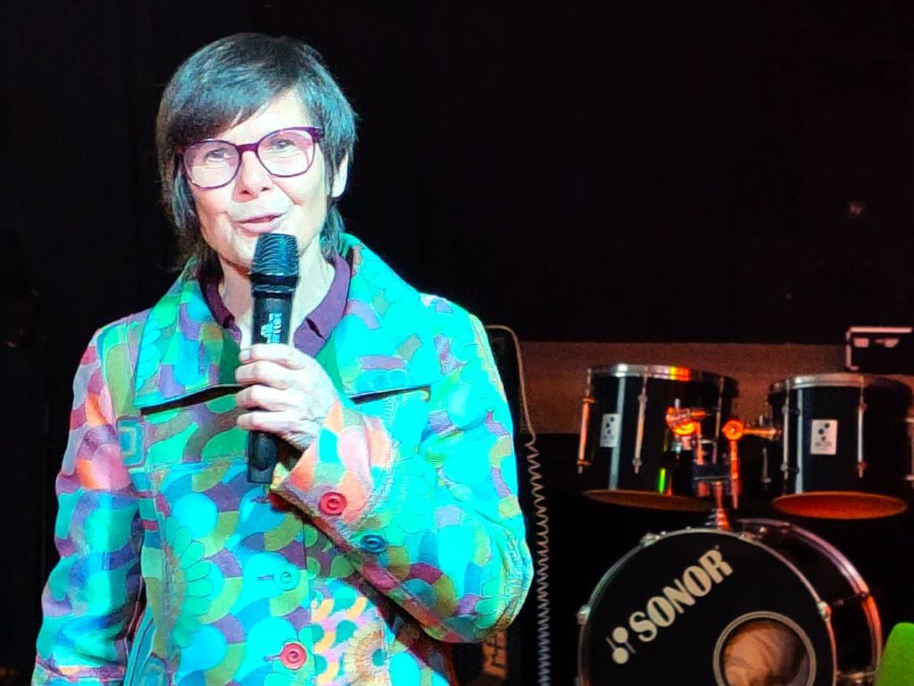 Demokratiewoche 2025 - Moderation Christa Sarcletti