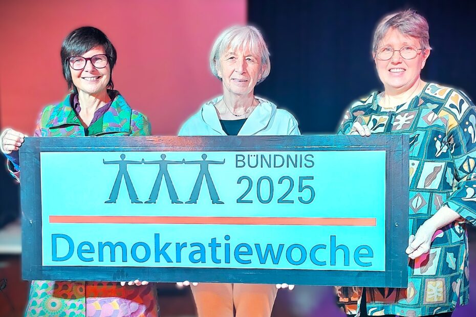 Demokratiewoche 2025 - Christa Sarcletti, Sieglinde Rosenberger, Sabine Nagl