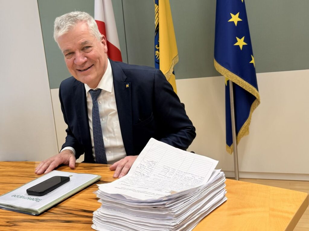 LKGmündbleibt Gespräch mit LR Kasser