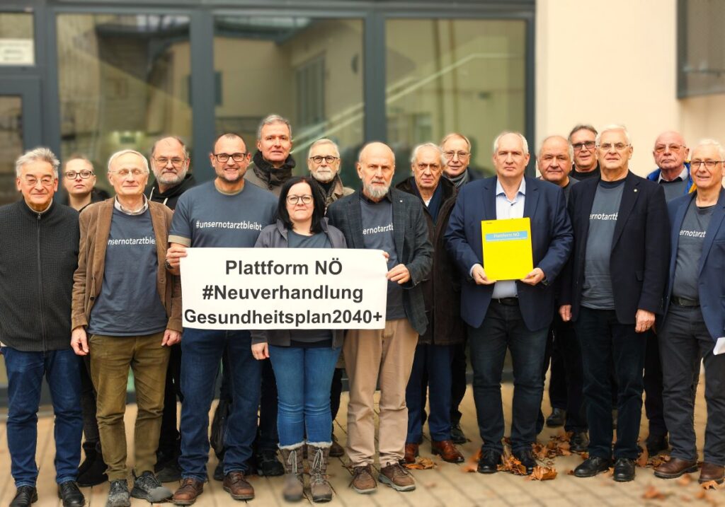Pressekonferenz Plattform NÖ #NeuverhandlungGesundheitsplan2040+