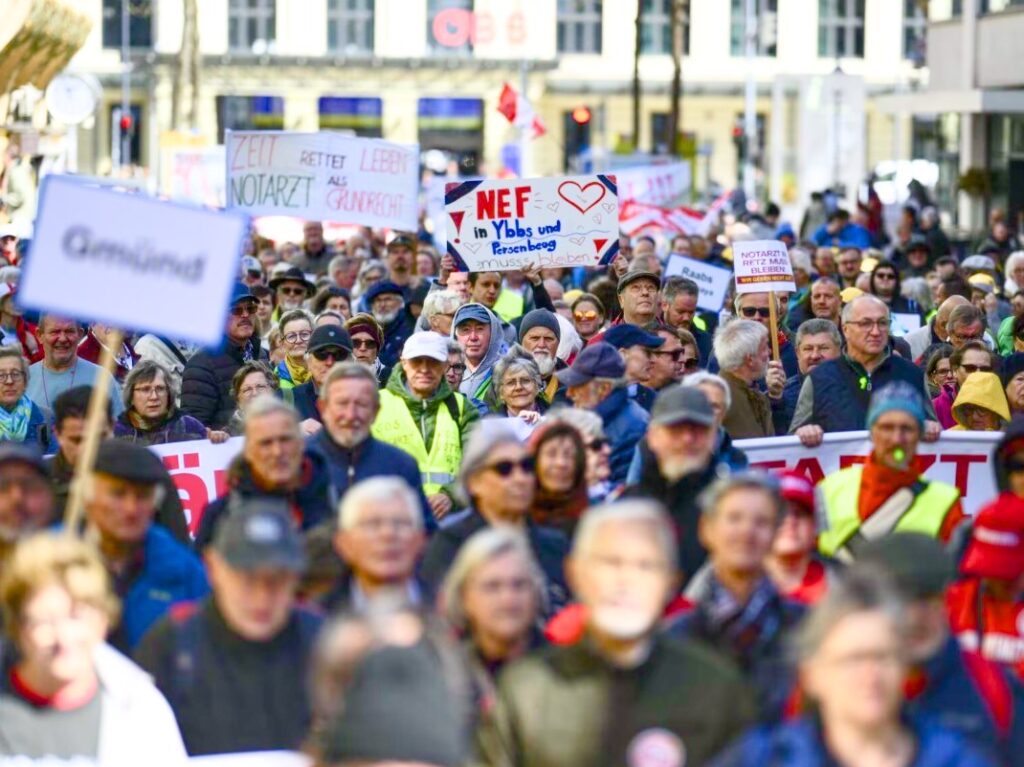 Groß-Demo 23.4.2026 in St. Pölten