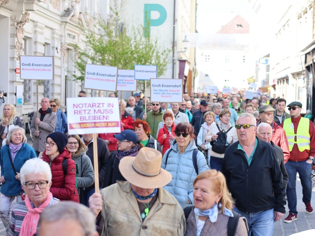 Groß-Demo 23.4.2026 in St. Pölten